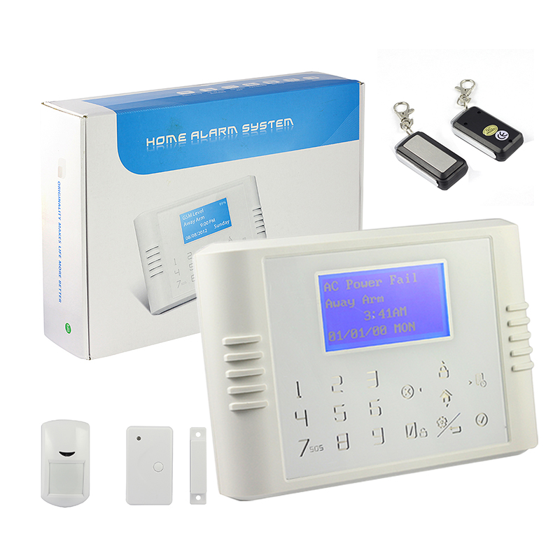 Inteligentní bezdrátový LCD alarm systém GS-G180E - souprava 